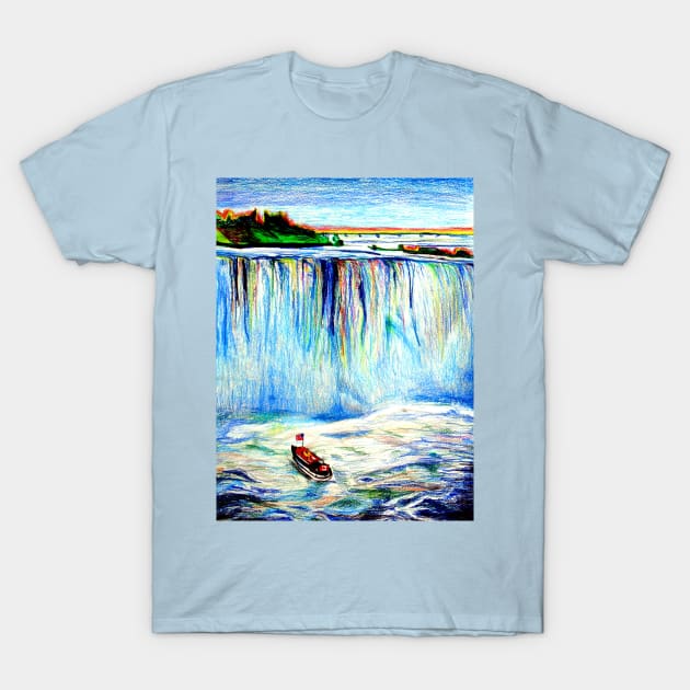 Niagara Falls T-Shirt by danieljanda